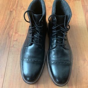 J & M men’s Black Boots